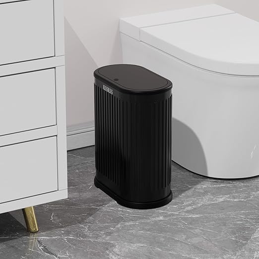 1.8 Gallons Small Stainless Steel Trash Can - Image 4