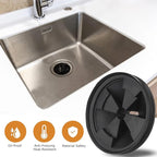 Garbage Disposal Splash Guard, 2 Pack Upgraded EPDM Rubber Drain Insert - Image 2