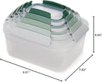 Joseph Joseph Nest Lock, 10 Piece Plastic Food Storage Container set - Image 7