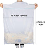 Tenn Well Extra Large Mesh Laundry Bags, 2 Pack 43 x 35 inch Jumbo Delicates Bag - Image 2