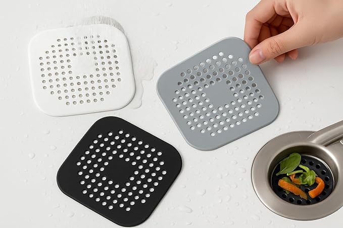 Silicone Drain Protector, 5.7 Inch Flexible Strainer - Image 3