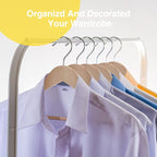 Wooden Hangers 30 Pack Clothes Hanger - Image 4