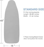 Ironing Board Cover and Pad 18x49, Extra Wide, Thick Padding, Elastic Edge - Image 4