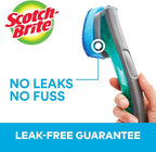 Scotch-Brite Advanced Soap Control Non-Scratch Dishwand Kit, 1 Dish Wand & 5 - Image 4