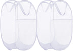 BATTOO Deluxe Strong Mesh Pop up Laundry Hamper Basket by BATTOO