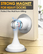 Magnetic Door Stoppers 2 Pack, Door Stops - Image 4