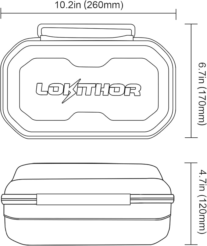 LOKITHOR J-Series Storage Bag EVA Protection Case - Image 2
