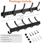 Coat Rack Wall Mount, Coat Hook Wall Mount, Wall Hooks - Image 4