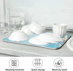 Seashells Starfish Dish Drying Mat - Image 4