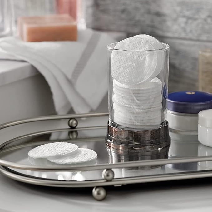 Amazon Basics Exfoliating Makeup Remover Cotton Rounds, Dual-Sided Textured - Image 8