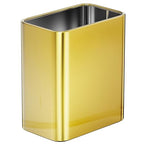 Cesun Small Bathroom Trash Can 2.1 Gallon Wastebasket, Modern Metal Garbage Can by Cesun