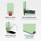 iTouchless 3 Gallon Slim Bathroom Trash Can - Image 3