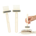 RHOS 2-in-1 Hair Brush Cleaner Tool, Comb Cleaner by RHOS