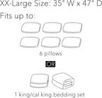 SpaceAid Jumbo Vacuum Storage Bags, Space Saver Sealer Compression Bags - Image 5
