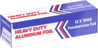 Aluminum Foil Wrap for Food -12 x 1000 FT Heavy Duty Aluminum Foil - Image 2