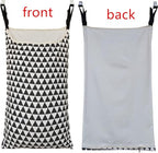 Adjustable Space Saving Door Hanging Laundry Hamper Bag - Image 2