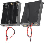 5pcs 18650 Battery Clip 3 Slots 11.1V Plastic 18650 Battery Storage Box Case - Image 4