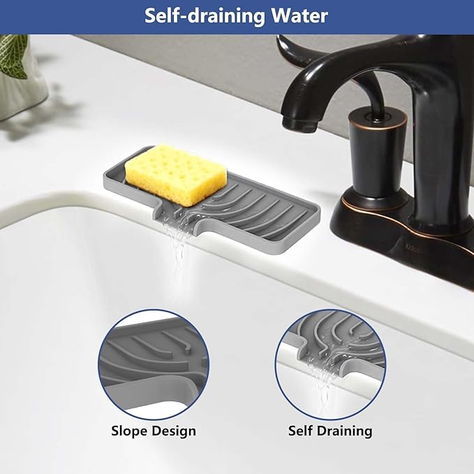 Silicone Sponge Holder for Kitchen Sink - Image 7
