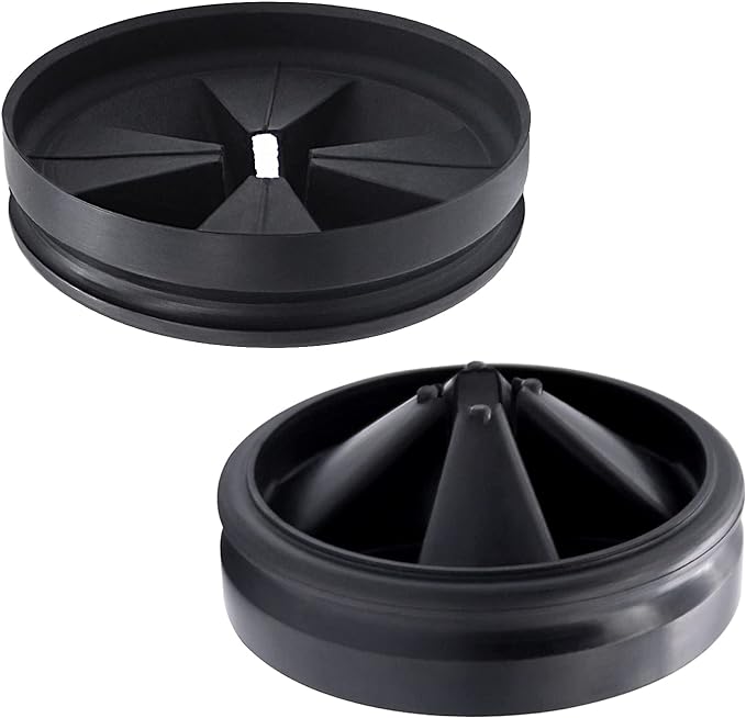 3 3/8" Garbage Disposal Splash Guard Sink Baffle QCB-AM Replacement by Funmit