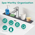 16 Inch Stone Faucet Mat for Kitchen Sink, Kitchen Sink Splash Guard-Water - Image 5