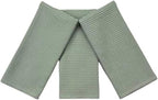 Serafina Home Sage Green Kitchen Dish Towels 100% Cotton Cloth Soft Cleaning - Image 9
