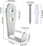 8 Pcs Stainless Steel Hooks for Hanging, Heavy Duty Hook, Wall Hooks Key Holder - Image 2