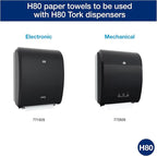 Tork Paper Hand Towel Roll White H80, 100% Recycled Fiber, 6 Rolls x 800 ft - Image 3