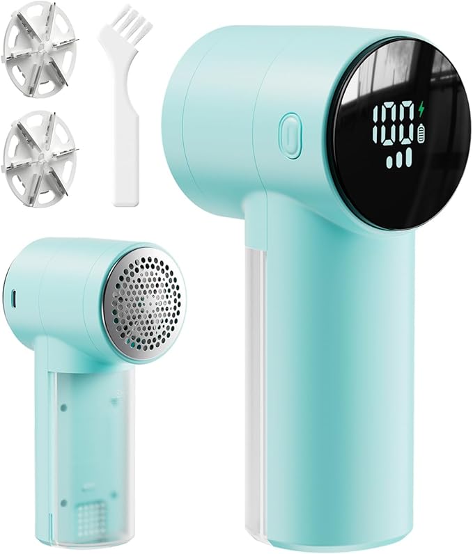 Electric Lint Remover and Fabric Shaver, Rechargeable Clothes Shaver by Unknown