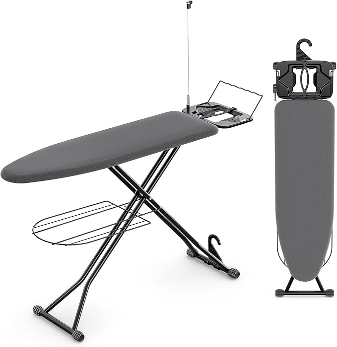 KINGBOARD Ironing Board, Compact Iron Board Full Size by KINGBOARD