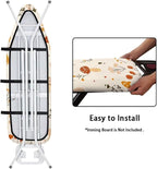 Iron Board Pad, Elastic Edge Ironing Board Cover, Full Size Scorch Resistant - Image 4