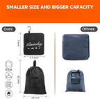 JHX Travel Laundry Bag XL, Extra large Dirty Clothes Organizer【Upgraded】with - Image 2