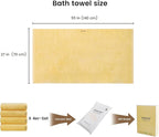 SEMAXE 4-Pack Luxury Bath Towels - Image 2