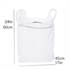 Mesh Laundry Bag Hanging Laundry Hamper Travel Laundry Bag, Machine Washable - Image 4