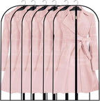 Clear Garment Bags Clothes Covers by HomeClean