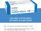 ForPro Professional Collection Lint-Free Cotton Wipes, 100% Pure Cotton Gauze - Image 5
