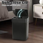 2 Pack Bathroom Trash Can with Lid - Image 4