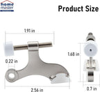 HOME MASTER HARDWARE Hinge Pin Door Stopper 12-Pack, Adjustable Heavy Duty Zinc - Image 2