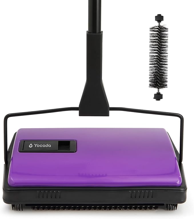 Yocada Carpet Sweeper Cleaner Manual Household Sweeper by Yocada