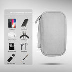 Electronics Organizer Bag Pouch Cable Charger Case Travel Shockproof Cord - Image 4