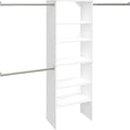 ClosetMaid SuiteSymphony Wood Closet Organizer Starter Kit by ClosetMaid