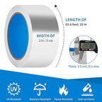 Thicker Silver Aluminum Foil Tape - Image 3