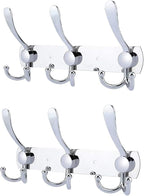Coat Rack Wall Mounted, 3 Tri Stainless Steel Coat Hook by YUNISS