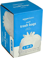 Amazon Basics Trash Bags, 4 Gallon - Image 3