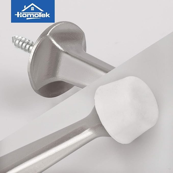 HOMOTEK 30Pack Heavy Duty Solid Rigid Door Stop - Image 4