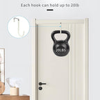 FYY Over The Door Hooks, 4 Pack Door Hangers Hooks - Image 4