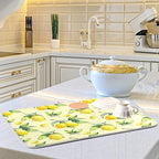 Super Absorbent Dish Drying Mat, Microfiber Fast-Drying Dish Mat, Kitchen Dish - Image 6