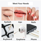 1300PCS Pointed Cotton Swabs, 4 inch Microblading Cotton Swab - Image 5