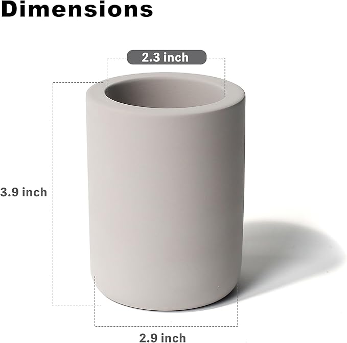 Nature Diatomite Toothbrush Holders - Image 4
