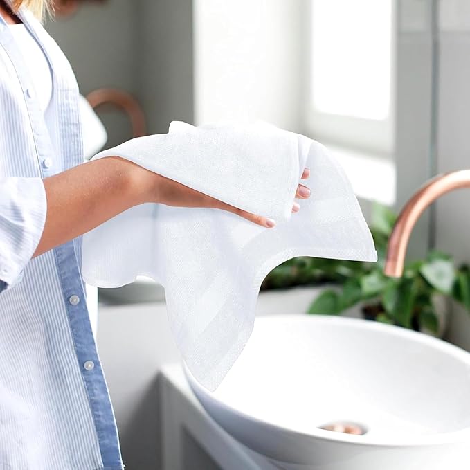 24 Pack Premium Hand Towels – 100% Cotton, Soft & Highly Absorbent – 16x27 - Image 6