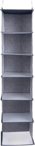 Household Essentials Hanging Cotton Blend Closet Organizer - Image 6
